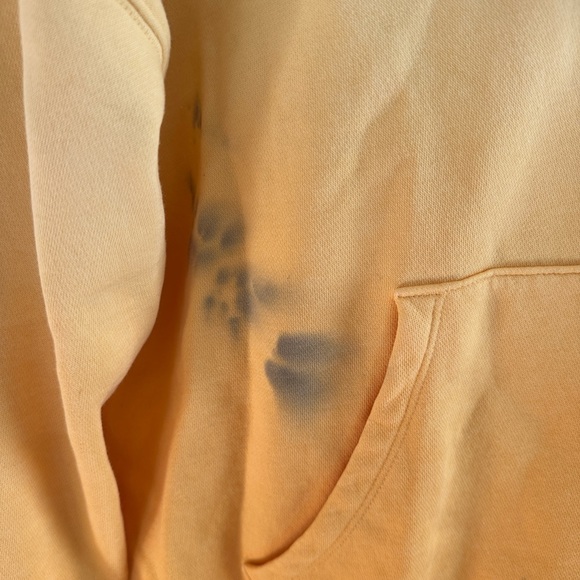 Ombré Champion Yellow Hoodie - Picture 4 of 9